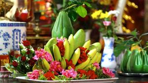 Mâm ngũ quả cho lễ đám giỗ